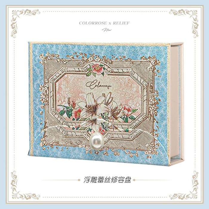 Colorrose Western Antique Embossed Contouring Palette - CR725# Contouring Palette - 11g