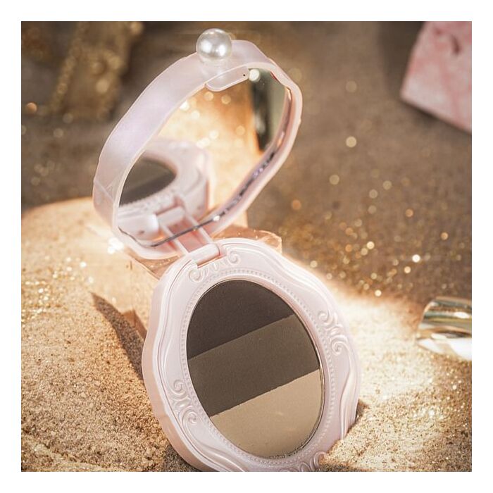Colorrose Western Antique Embossed Tri-Color Eyebrow Powder - CR790# Eyebrow Powder - 4.5g
