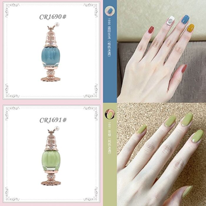 Colorrose Western Antiques Macaron Series Nail Polish - 7 Colors - CR1685# Rose Purple - 11ml
