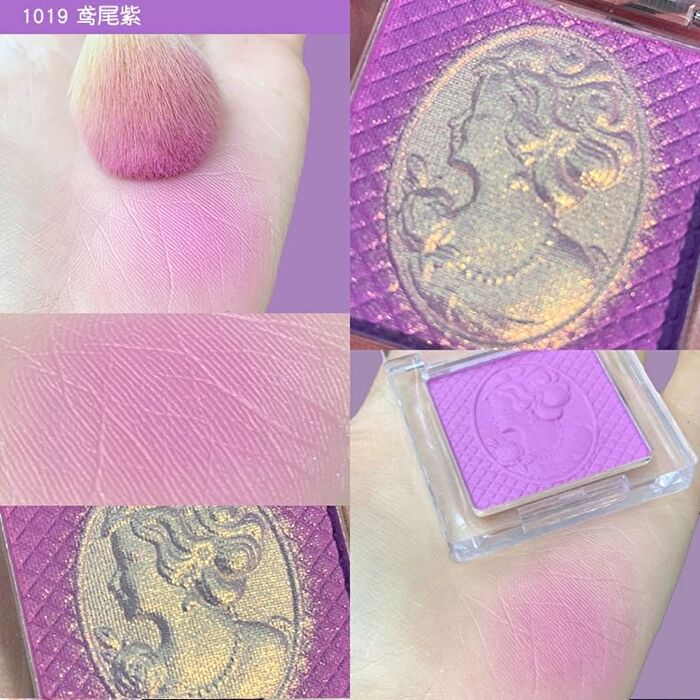 Colorrose Jewelry Monroe Series Embossed Blusher - 4 Colors - CR1019# Iris Purple - 2.6g