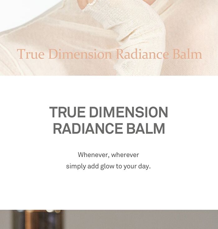 True Dimension Radiance Balm - 4 Colors - #TP002 Dawn Ray