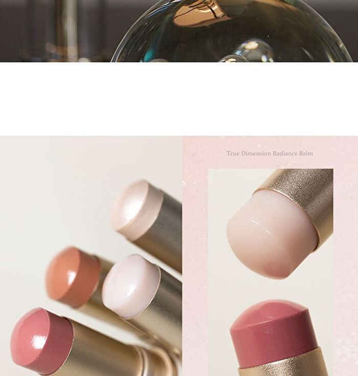 True Dimension Radiance Balm - 4 Colors - #TP001 Clear