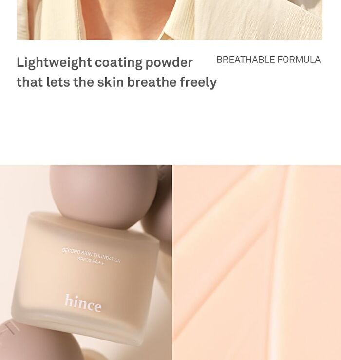Second Skin Foundation - 4 Colors - #22 Beige