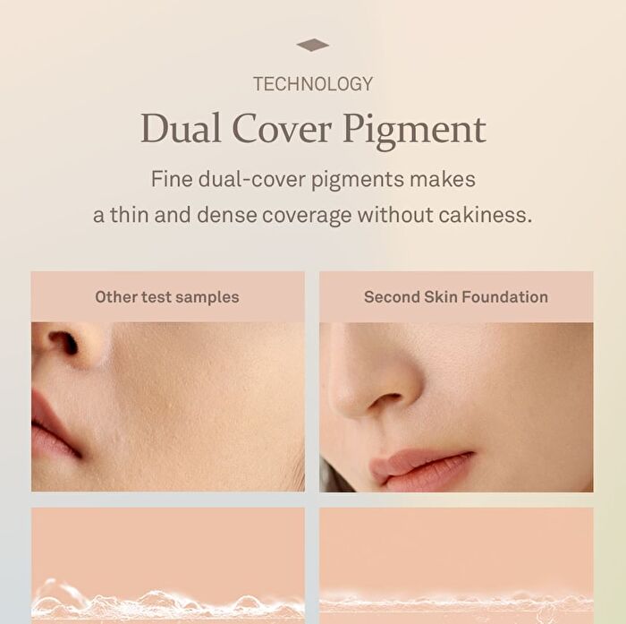 Second Skin Foundation - 4 Colors - #22 Beige