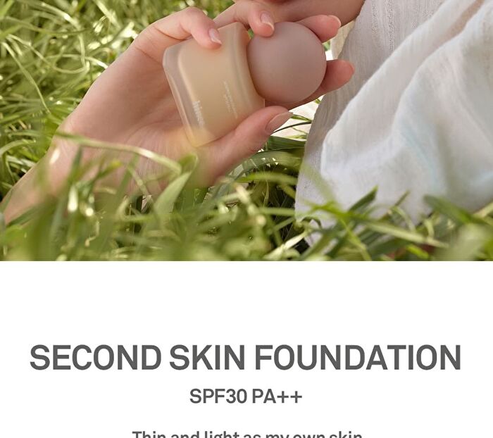 Second Skin Foundation - 4 Colors - #21 Ivory