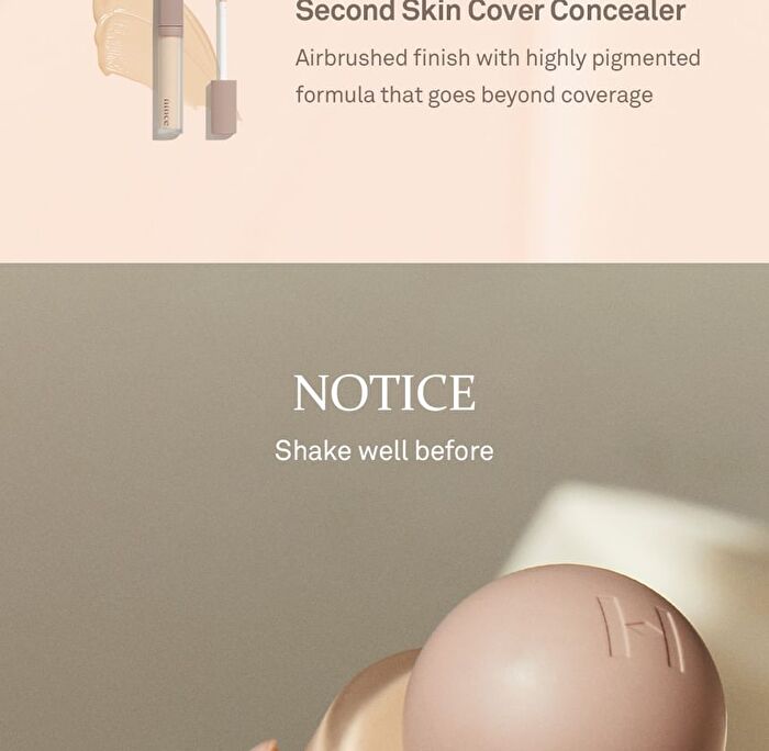 Second Skin Foundation - 4 Colors - #21 Ivory