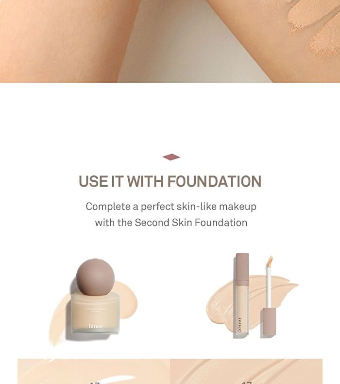 Second Skin Cover Concealer - 4 Colors - #21 Light