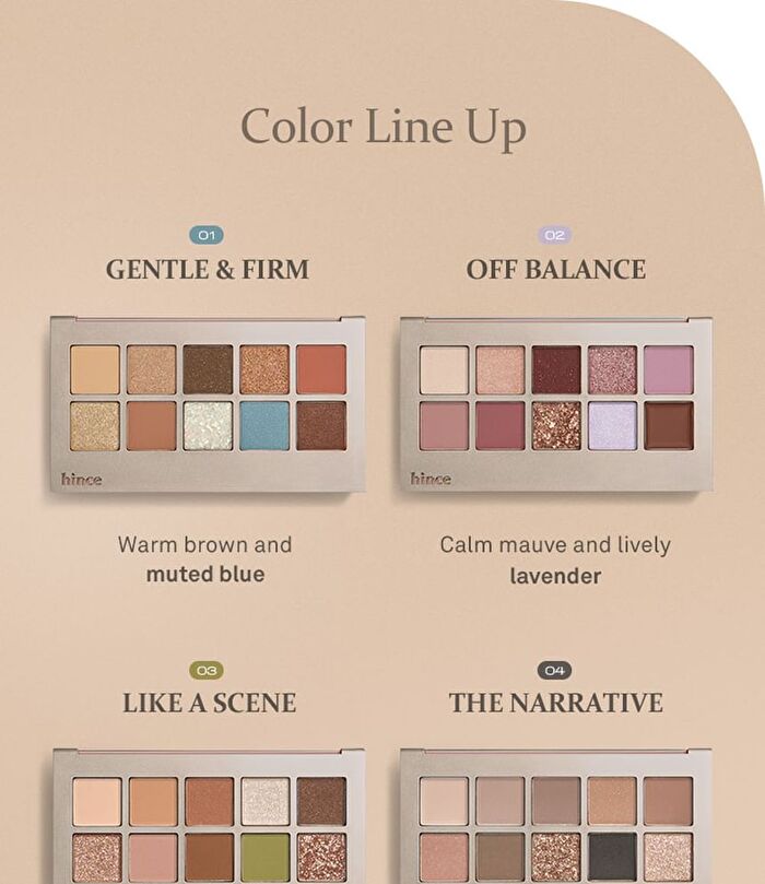 New Depth Eyeshadow Palette - 4 Colors - #04 The Narrative