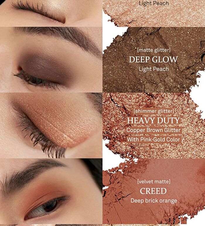 New Depth Eyeshadow Palette - 4 Colors - #03 Like A Scene