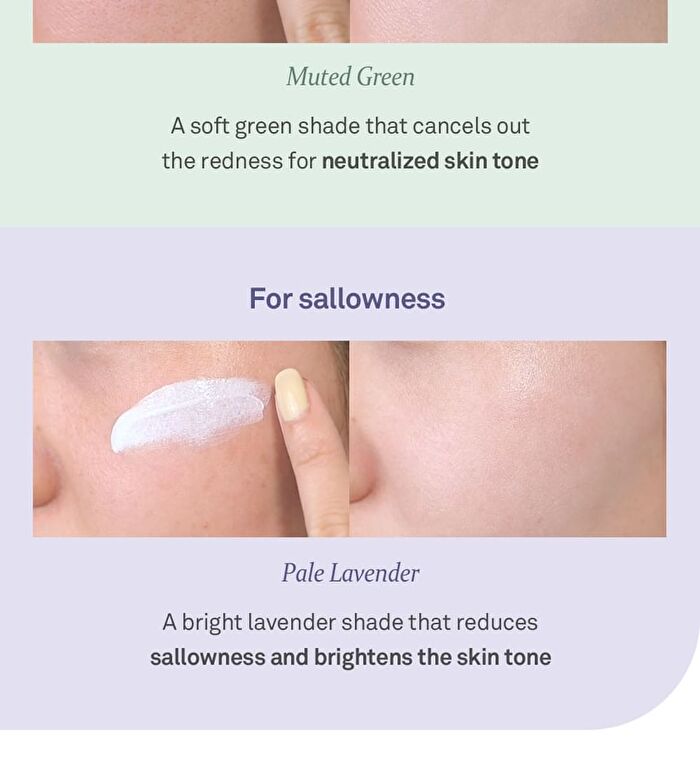 Second Skin Tone Up Base - 3 Colors - Pale Lavender