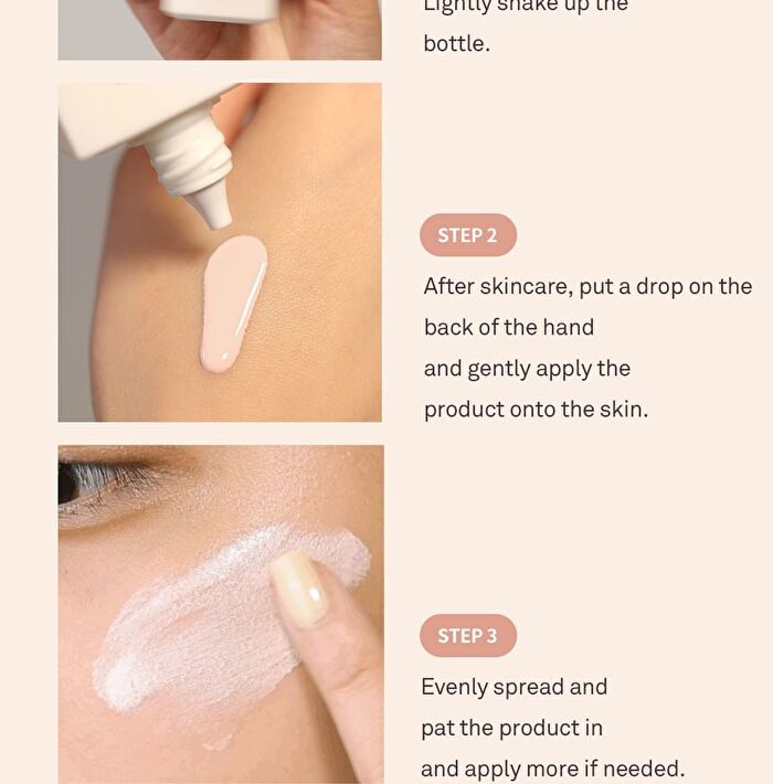 Second Skin Tone Up Base - 3 Colors - Pale Lavender