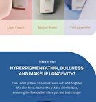 Second Skin Tone Up Base - 3 Colors - Pale Lavender