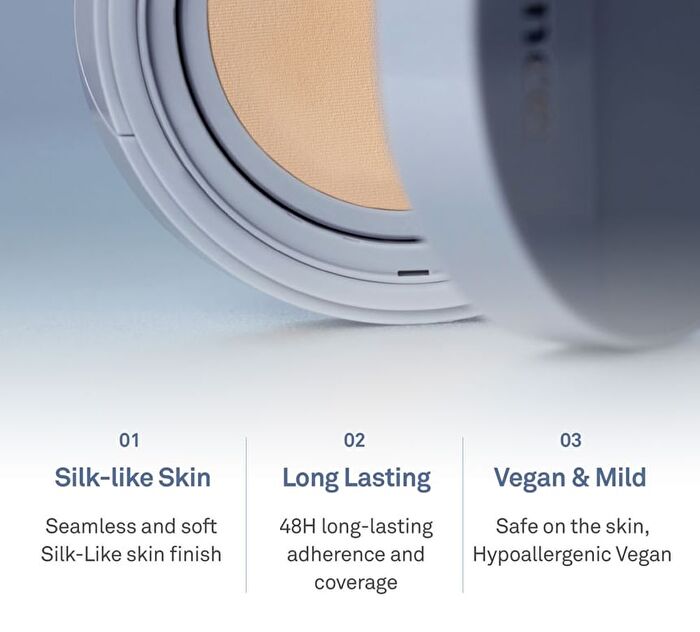 Second Skin Mesh Matte Cushion - 4 Colors - #21 Ivory