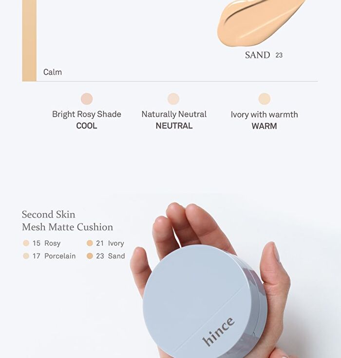 Second Skin Mesh Matte Cushion - 4 Colors - #17 Porcelain