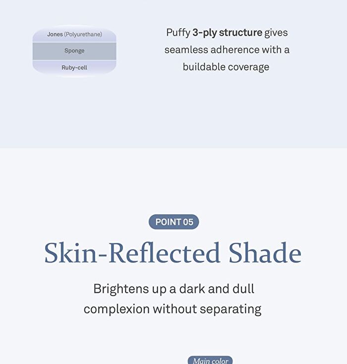 Second Skin Mesh Matte Cushion - 4 Colors - #15 Rosy