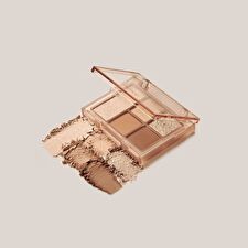 hince All-round Eye Palette - 3 Colors - #03 Fall In Rose