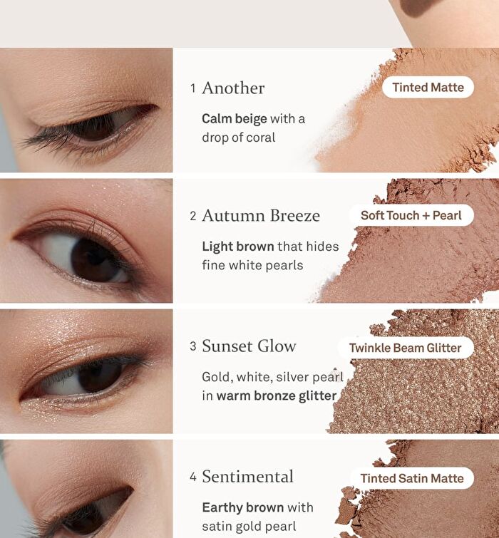 All-round Eye Palette - 3 Colors - #02 Late Autumn