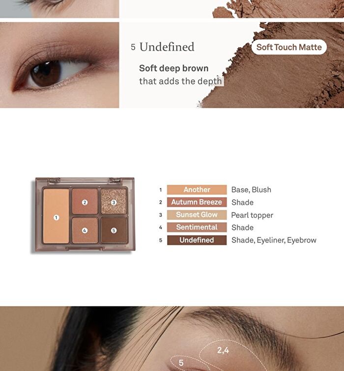 All-round Eye Palette - 3 Colors - #01 September