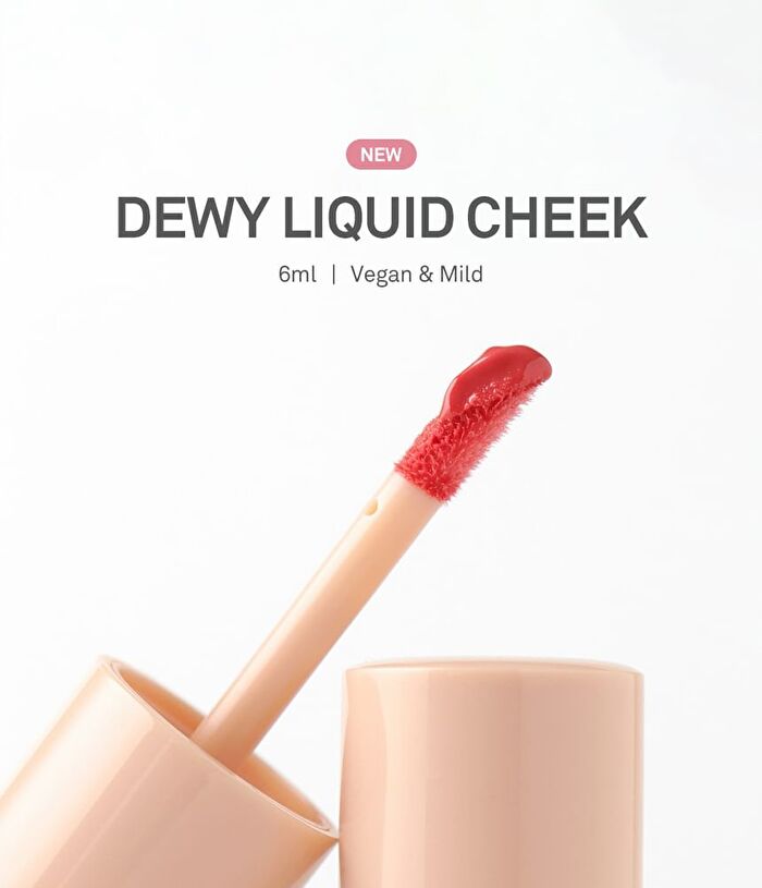 Dewy Liquid Cheek - 5 Colors - #05 Strut Red