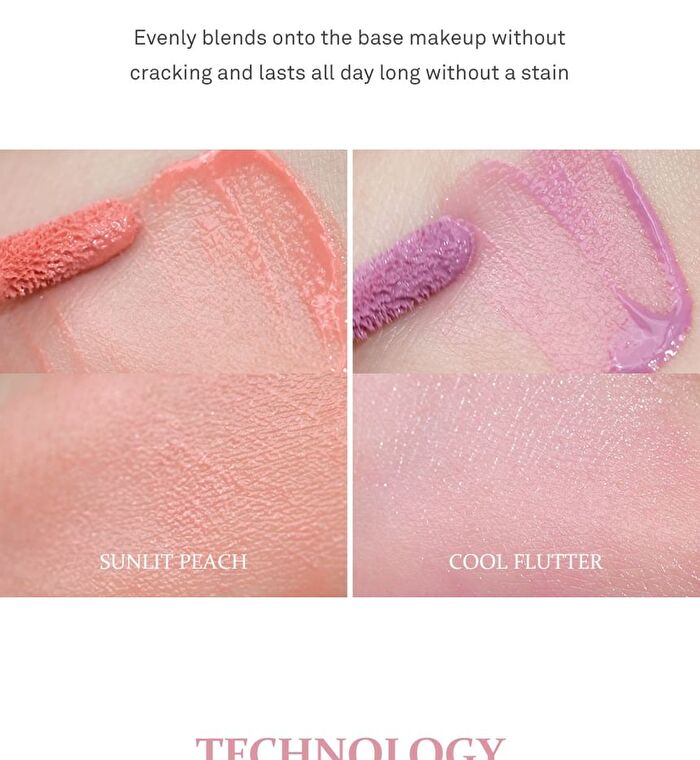 Dewy Liquid Cheek - 5 Colors - #03 Cool Flutter