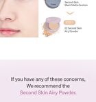 Second Skin Airy Powder - 2 Colors - #01 Lavender