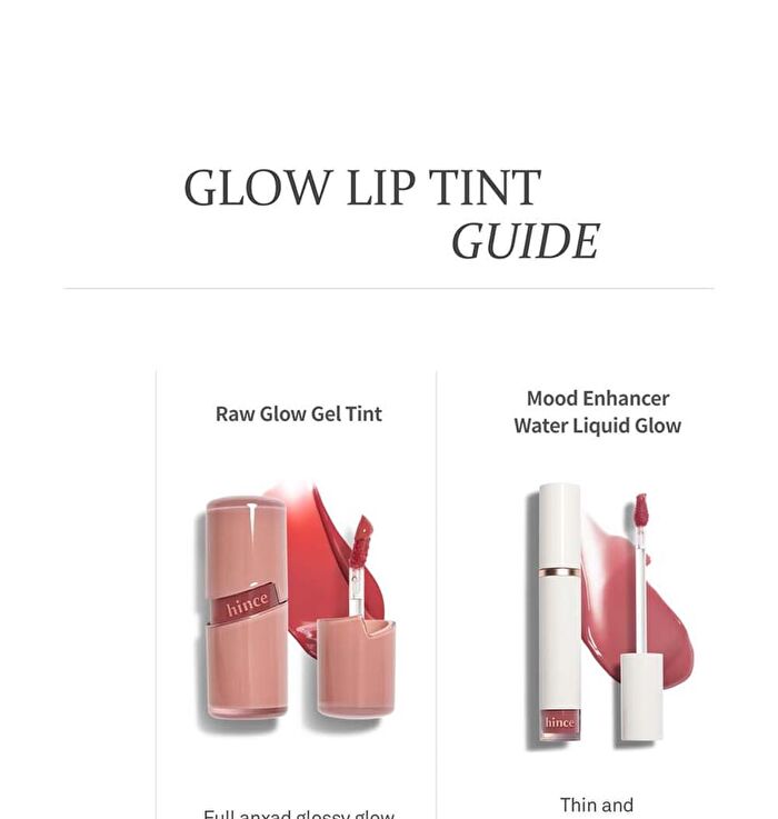 Raw Glow Gel Tint - 15 Colors - #02 Raw Rose