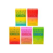 Sunmanc Tea For Better Life Kombucha - 5 Types - Apple