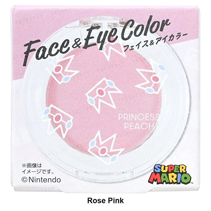 Nintendo Super Mario Princess Peach Face & Eye Color - Brown
