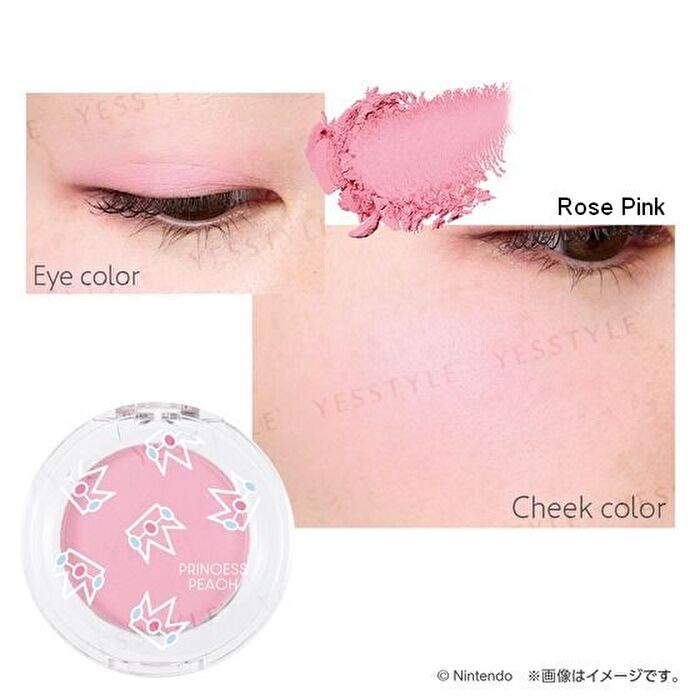 Nintendo Super Mario Princess Peach Face & Eye Color - Coral Pink