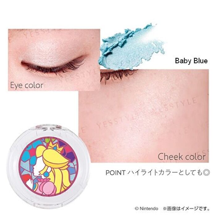 Nintendo Super Mario Princess Peach Face & Eye Color - Coral Pink