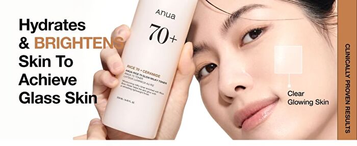 Rice 70 Glow Milky Toner - 250ml