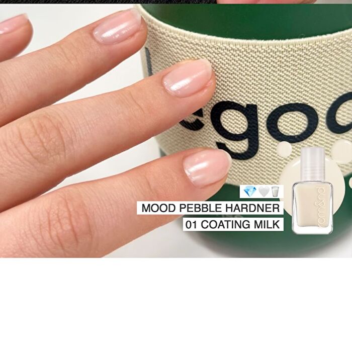 romand Mood Pebble Hardner - 4 Colors - #01 Coating Milk