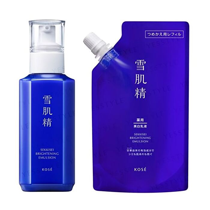 Sekkisei Brightening Emulsion - 120ml Refill