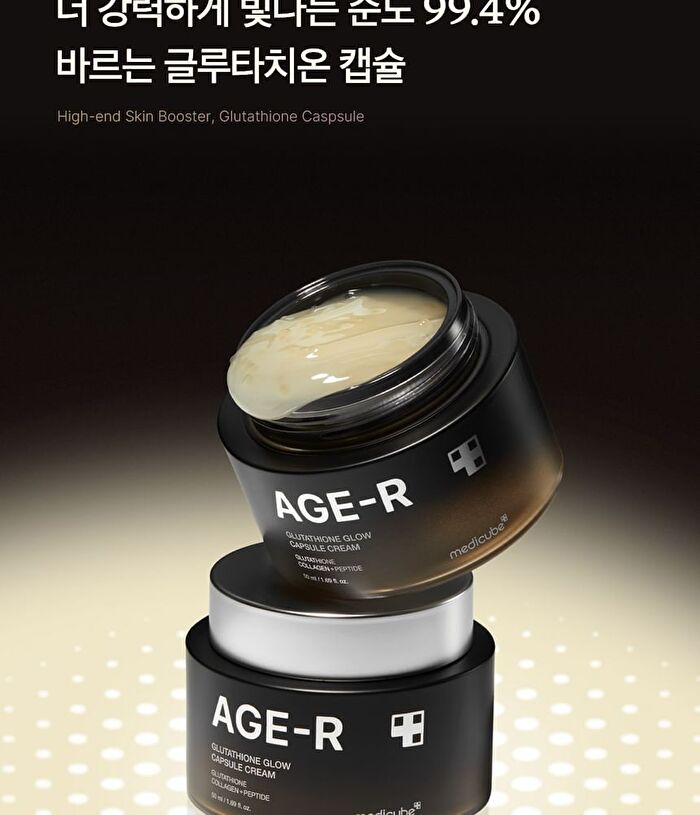 AGE-R Glutathione Glow Capsule Cream - 50ml