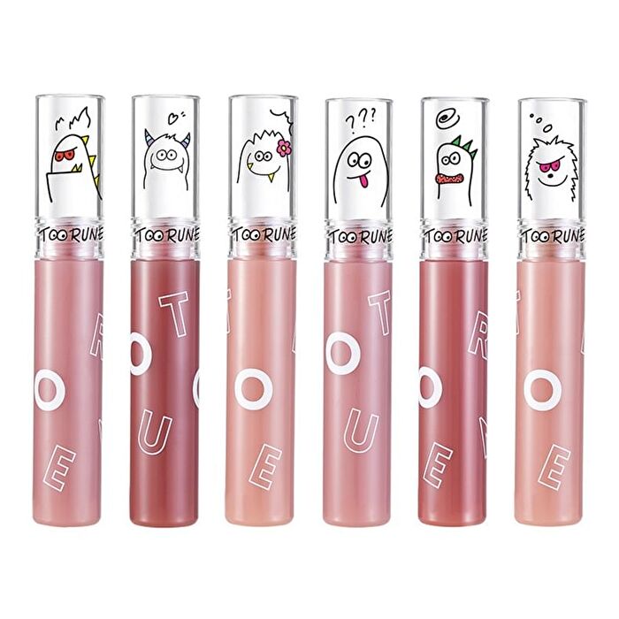 Toorune Emotional Monster Water Mist Lip Gloss - 6 Colors - 666# Sakura Lychee - 2.5g