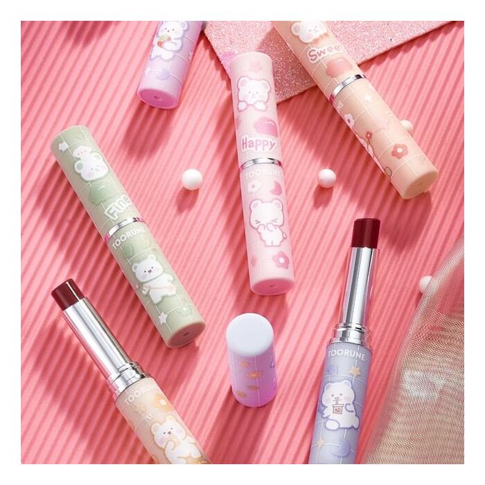 Toorune Cloud Bear Light Color Lipstick - 6 Colors - 201# Clear - 1.8g