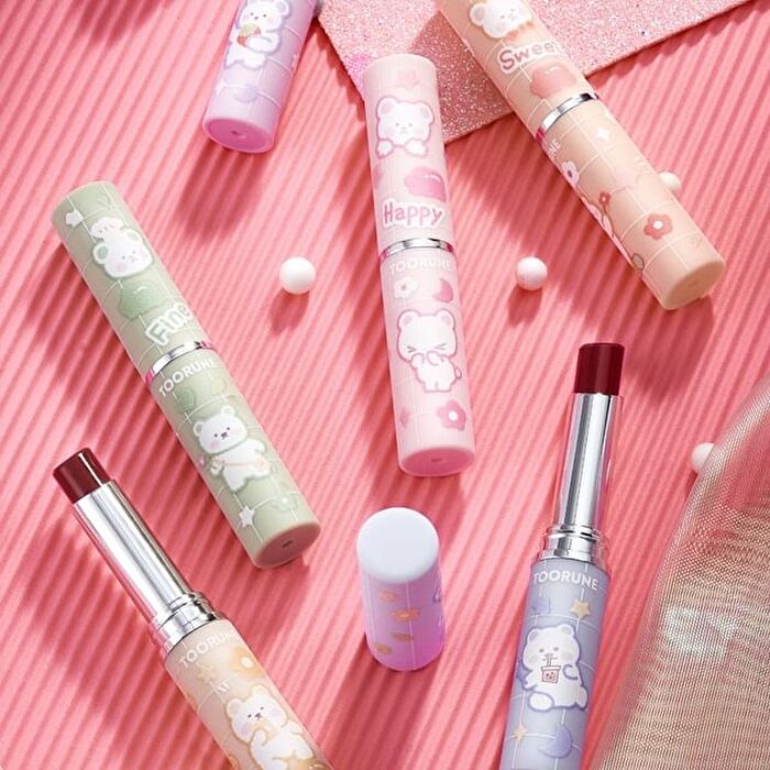 Toorune Cloud Bear Light Color Lipstick - 6 Colors - 206# bayberry - 1.8g