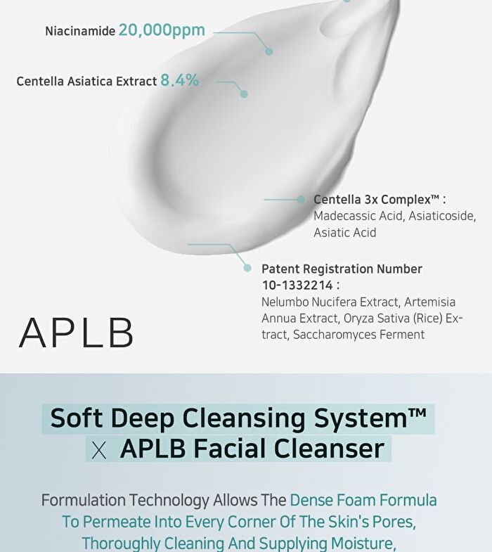 Aplb Glutathione Niacinamide Facial Cleanser Set - 2 pcs