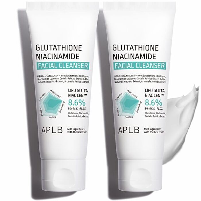 Aplb Glutathione Niacinamide Facial Cleanser Set - 2 pcs