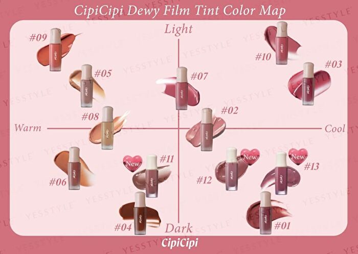 Dewy Film Tint - 10 Cheerful Pink