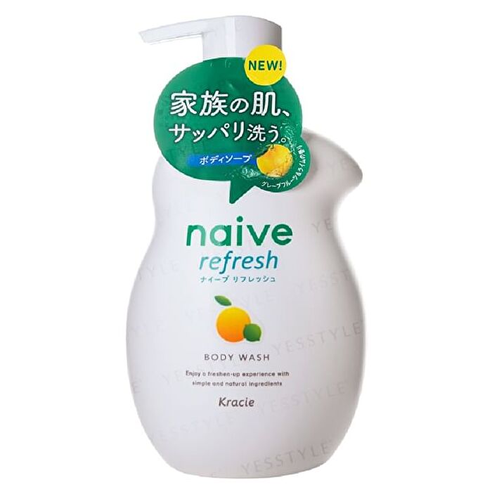 Naive Body Wash Grapefruit - 360ml Refill