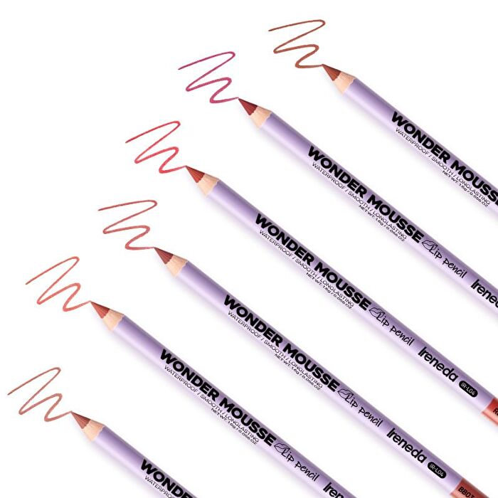 Ireneda Wonder Mousse Lip Pencil - 6 Colors - BB06# Maroon - 1.6g