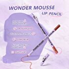 Ireneda Wonder Mousse Lip Pencil - 6 Colors - PP05# Burgundy - 1.6g