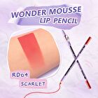 Ireneda Wonder Mousse Lip Pencil - 6 Colors - PP05# Burgundy - 1.6g
