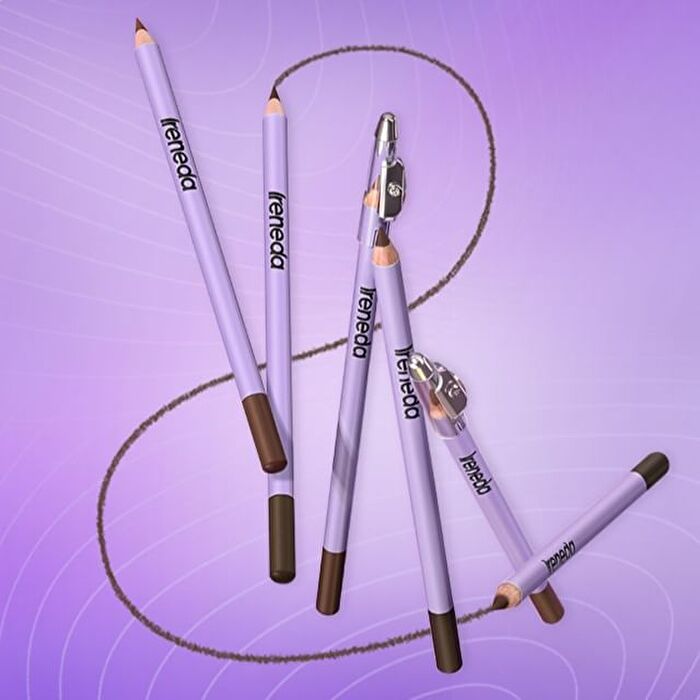 Ireneda Precision Eyebrow Pencil - 2 Colors - 01# Dark Brown - 1.6g