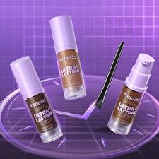Ireneda Ultra-Lasting Eyebrow Gel with Eyebrow Brush - 3 Colors - EG02# Dark Brown - 5.5g