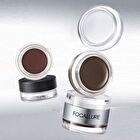 Focallure 2 in 1 Eyebrow Cream & Gel - 3 Colors - #BR02 Dark Brown - 2.5g