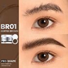Focallure 2 in 1 Eyebrow Cream & Gel - 3 Colors - #BR03 Black Tea - 2.5g