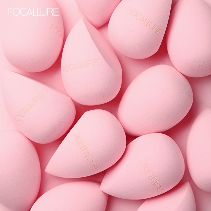 Focallure Match Max Make Up Sponge - One Cut Heart - #06 Soft Pink  - 1pc