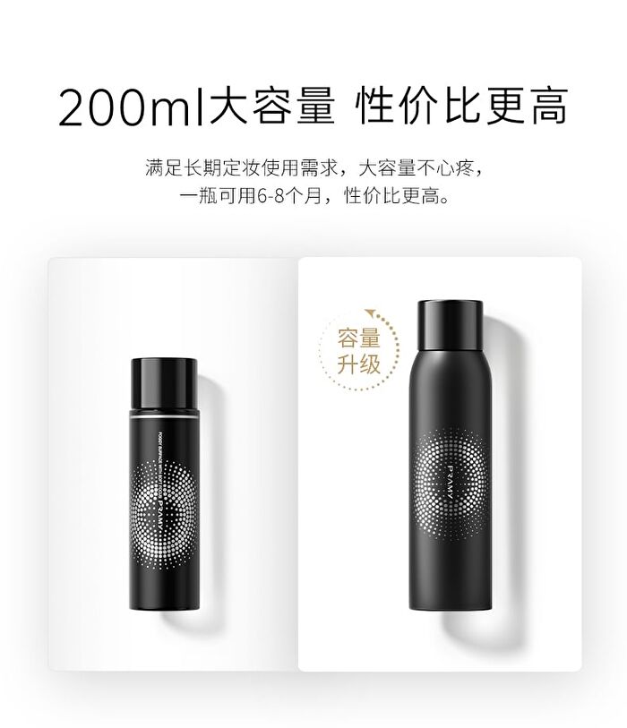 Pramy Background Moisture Makeup Setting Spray - 4 Types - Matte (Black) - 100ml